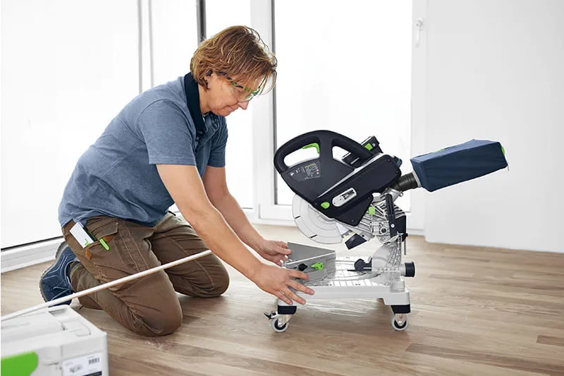 The new SYMC from Festool in use