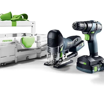 18V cordless combo sets from Festool