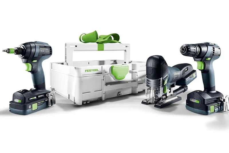 18V cordless combo sets from Festool