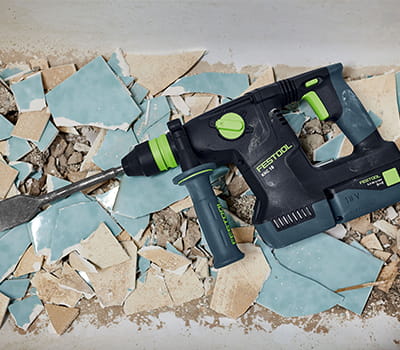 Festool presents the new KHC 18 cordless combi hammer