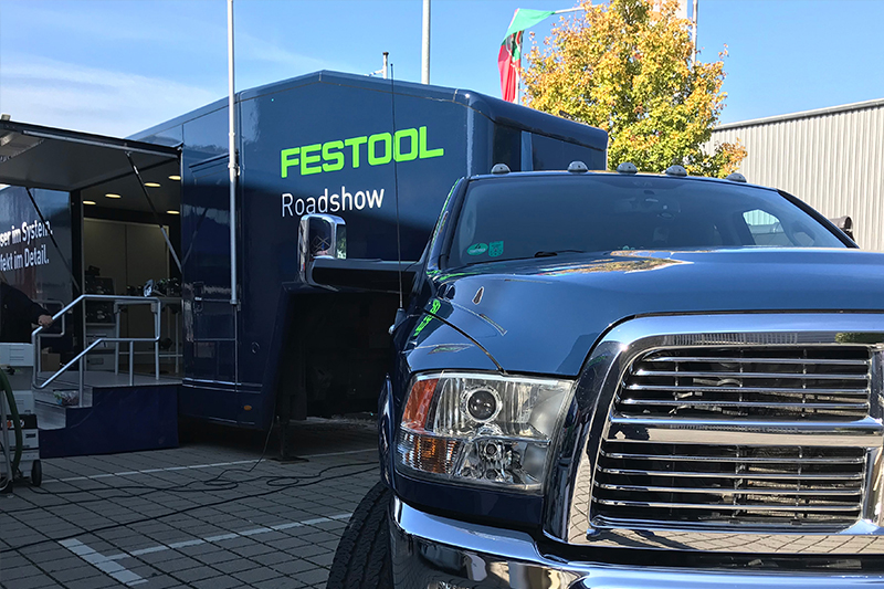 Der Festool Roadshow Truck