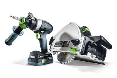 The SawStop technology in the Festool TKS 80 table saw