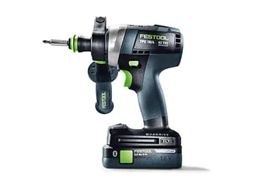 New first-class flagship model: The new Quadrive TPC 18/4 cordless percussion drill from Festool – available from specialist retailers since February 2022.