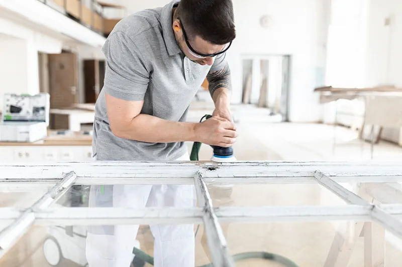 Correct sanding with the Festool cordless sander