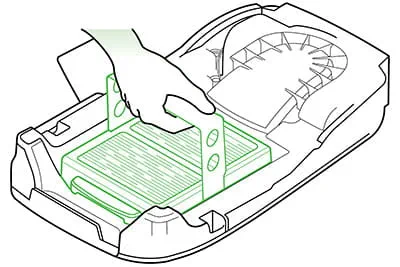 The lid on Festool mobile dust extractors