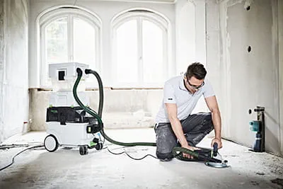 Substrate preparation on the floor with Festool