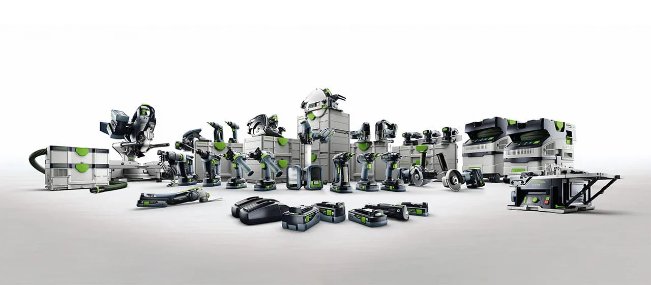 Festool's battery-powered universe