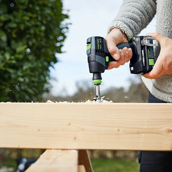 The new TXS 18 from Festool in use