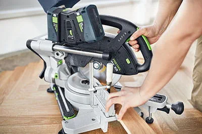 With the new KSC 60 cordless sliding compound mitre saw, precision is no accident; it is a matter of certainty – every step of the way.