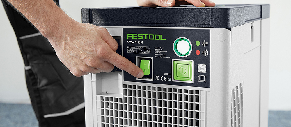 The new SYS-AIR from Festool