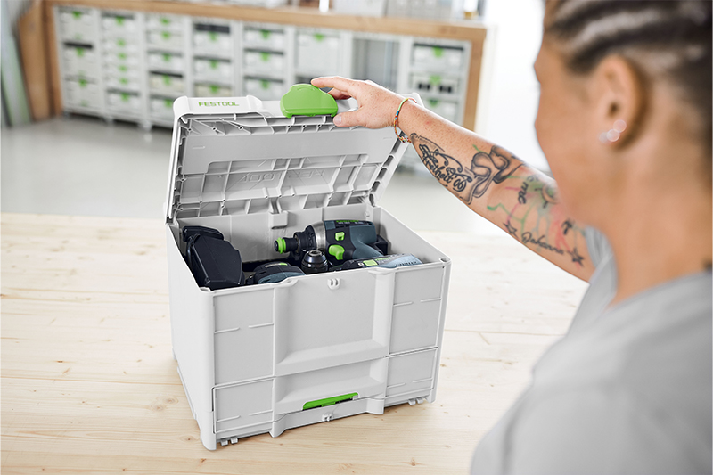 The Festool Sortainer3 Combi