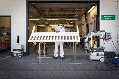 Paintwork with the Festool eccentric sander