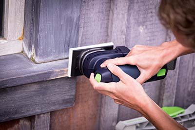 Paintwork with the Festool eccentric sander