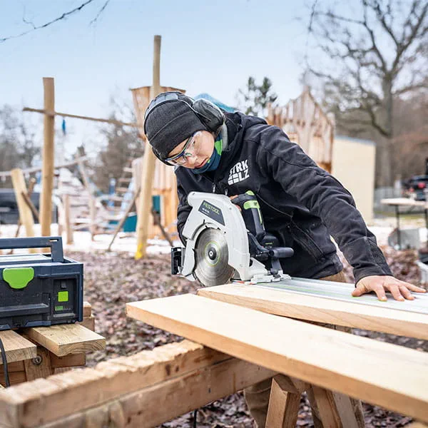 The carpenters from Starkholz specialise in building playgrounds