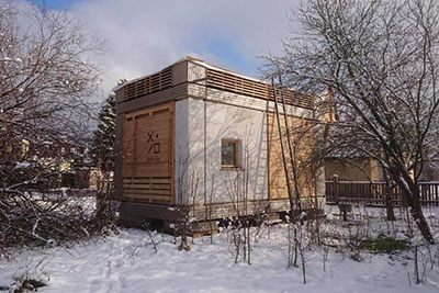 Ein fertig gebautes Vivihouse