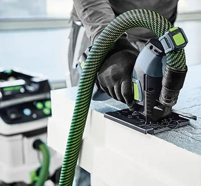 The Festool BHC 18 in use